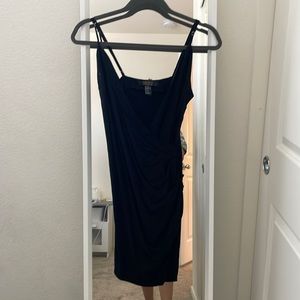 Black mini dress